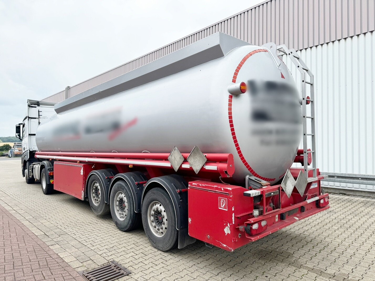 液罐半拖车 Schrader Z-STA 24-42.7/4 Tankauflieger Z-STA 24-42.7/4, 4 Kammern, ca. 42700l, 2x Liftachse, Oben-/Untenbefüllung：图9