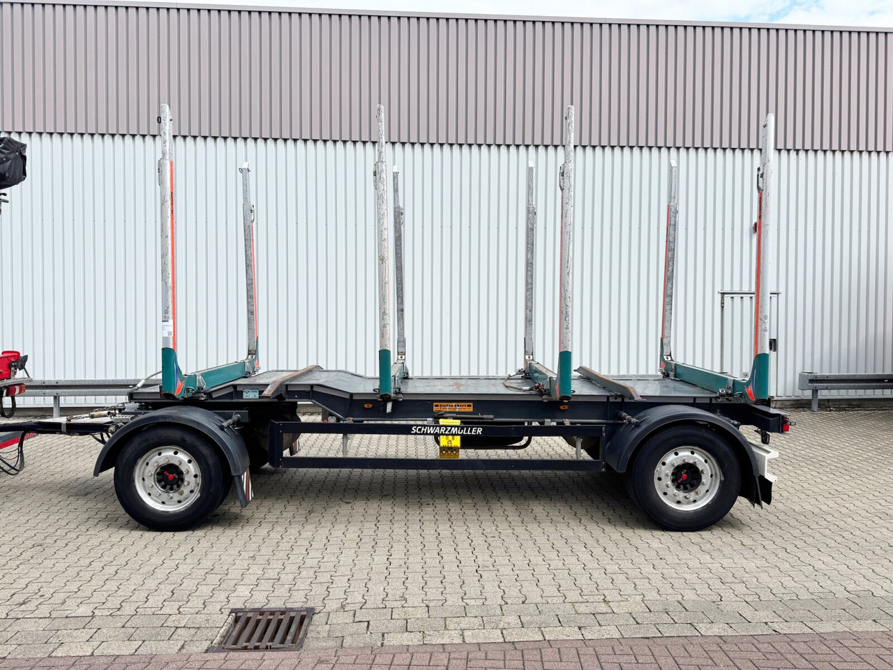 Schwarzmüller 2-Achs Holzanhänger 2-Achs Holzanhänger - 木材运输拖车:图3 Schwarzmüller 2-Achs Holzanhänger 2-Achs Holzanhänger - 木材运输拖车:图3