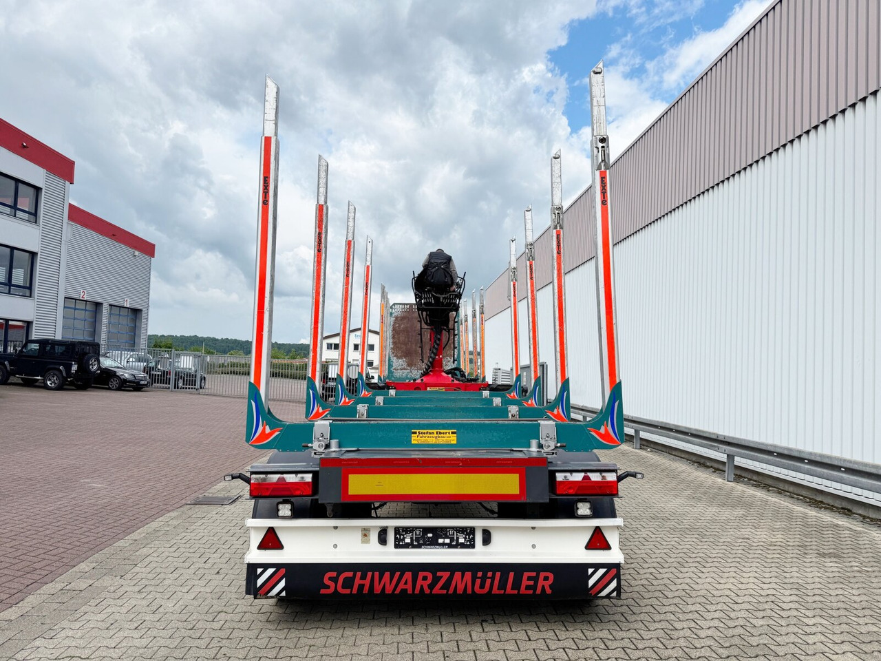 Schwarzmüller 2-Achs Holzanhänger 2-Achs Holzanhänger - 木材运输拖车:图5 Schwarzmüller 2-Achs Holzanhänger 2-Achs Holzanhänger - 木材运输拖车:图5