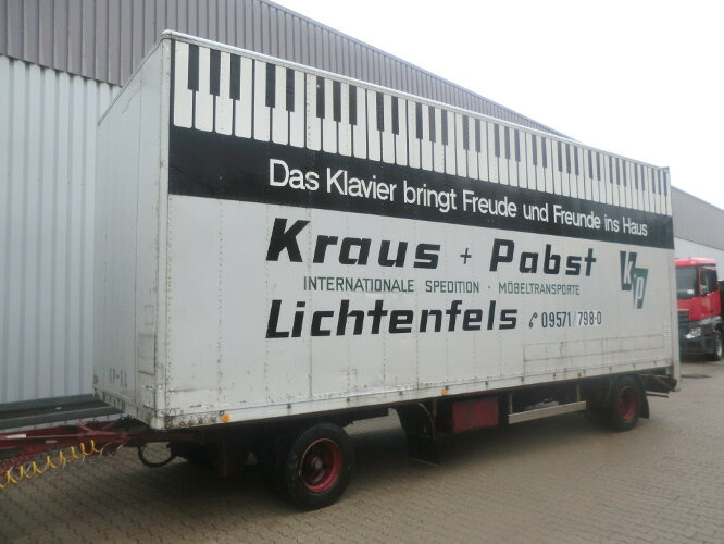 Sommer AC 160 TVL Sommer AC 160 TL, Möbelkofferanhänger, LBW, 55cbm - 封闭厢式拖车:图1 Sommer AC 160 TVL Sommer AC 160 TL, Möbelkofferanhänger, LBW, 55cbm - 封闭厢式拖车:图1