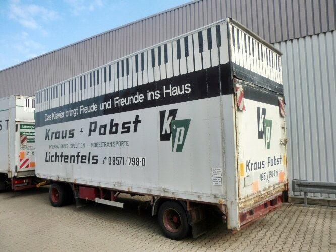 Sommer - - Sommer AC 160 TL, Möbelkofferanhänger, LBW, 55cbm - 封闭厢式拖车:图2 Sommer - - Sommer AC 160 TL, Möbelkofferanhänger, LBW, 55cbm - 封闭厢式拖车:图2