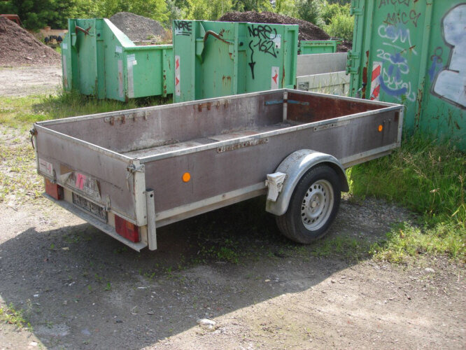 Trebbiner Anh Pritsche TREBBINER FAHRZEUGWERK, 1.500 kg - 汽车拖车:图2 Trebbiner Anh Pritsche TREBBINER FAHRZEUGWERK, 1.500 kg - 汽车拖车:图2