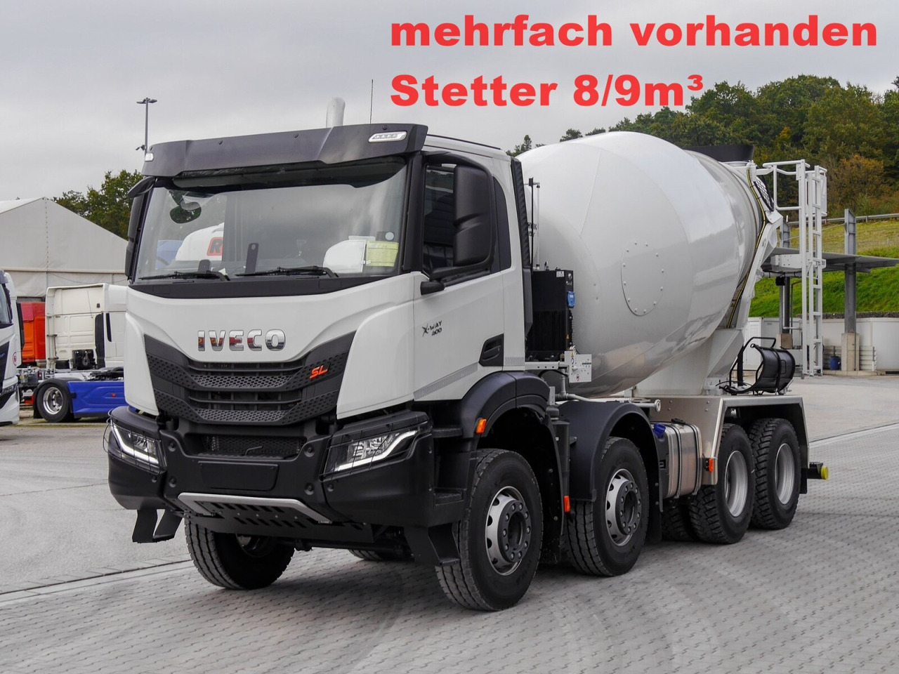 X-Way AD360X40BZ 8x4 X-Way AD360X40BZ 8x4, Stetter 8/9m³ - 混凝土搅拌车:图1 X-Way AD360X40BZ 8x4 X-Way AD360X40BZ 8x4, Stetter 8/9m³ - 混凝土搅拌车:图1