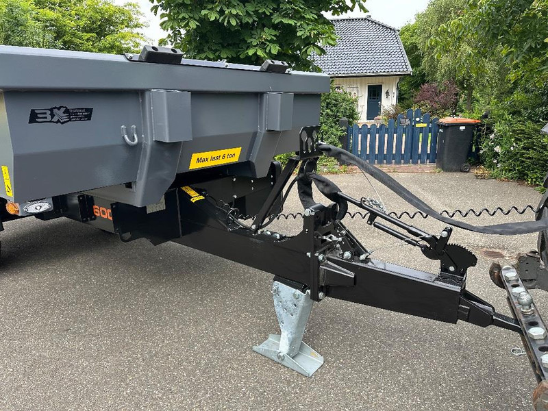 新的 翻斗拖车 Palmse Trailer PT600E-1A bakkenwagen bakkenkar kipper dumper：图8