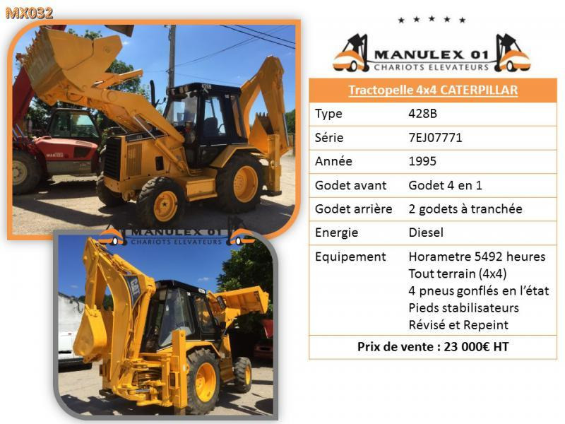 Caterpillar 428 B - 反铲装载机:图5 Caterpillar 428 B - 反铲装载机:图5