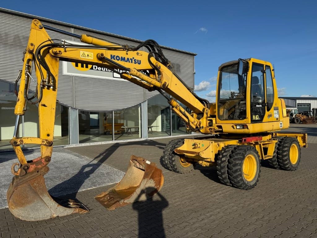 Komatsu PW 110 - 轮式挖掘机:图2 Komatsu PW 110 - 轮式挖掘机:图2
