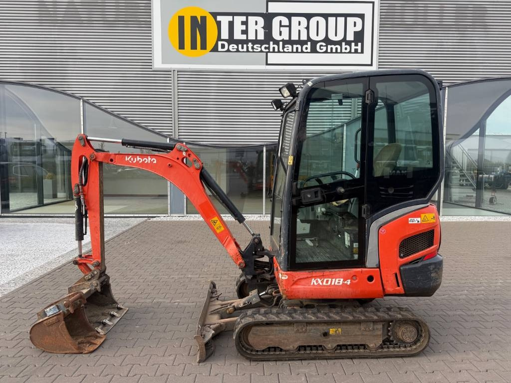 Kubota KX 018-4 - 小型挖掘机:图1 Kubota KX 018-4 - 小型挖掘机:图1