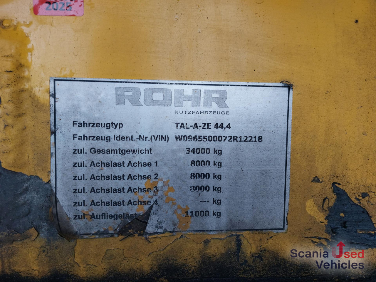 ROHR Tankauflieger f. Treibst. 4 Kammern 2 x Lift - 其他机械:图4 ROHR Tankauflieger f. Treibst. 4 Kammern 2 x Lift - 其他机械:图4