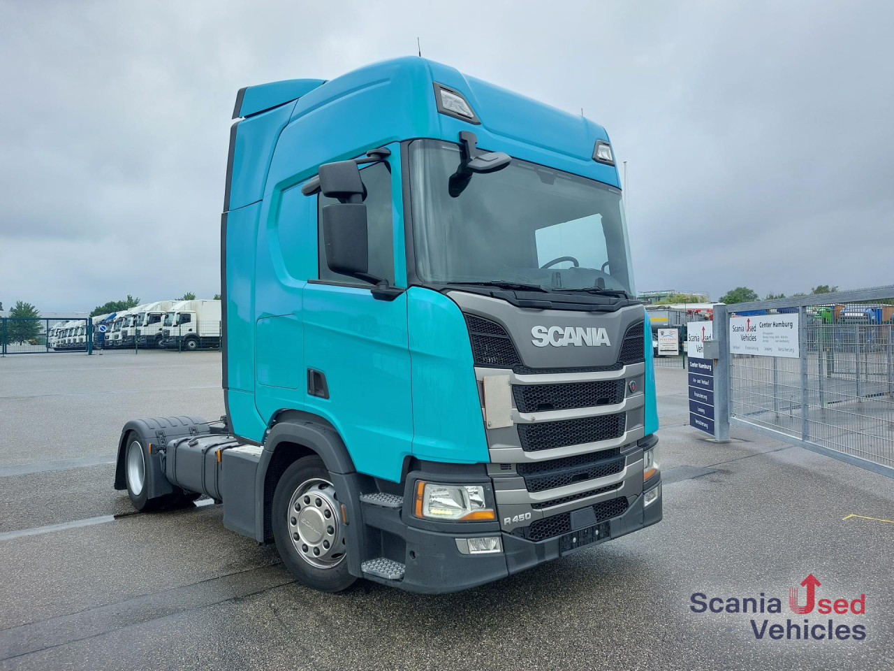 SCANIA R 450 A4x2EB Volumen Mega Jumbo Standklima Navi - 牵引车:图1 SCANIA R 450 A4x2EB Volumen Mega Jumbo Standklima Navi - 牵引车:图1