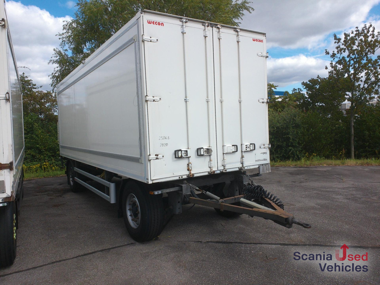 WECON Durchlader mit LBW Palfinger/MBB 2,0T - 封闭厢式拖车:图1 WECON Durchlader mit LBW Palfinger/MBB 2,0T - 封闭厢式拖车:图1