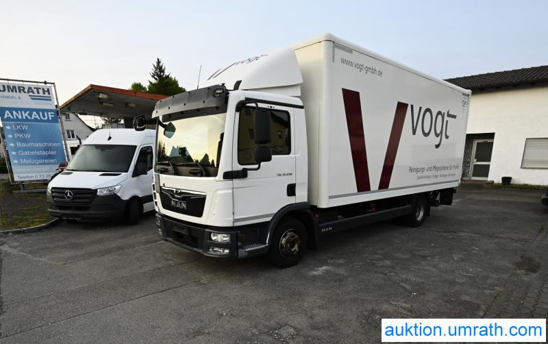 MAN MAN TGL 12.250 4x2 L/BL Koffer Ladebordwand Klimaautomatik NAVI Luftfederung Automatikgetriebe EURO 6 - 厢式卡车:图2 MAN MAN TGL 12.250 4x2 L/BL Koffer Ladebordwand Klimaautomatik NAVI Luftfederung Automatikgetriebe EURO 6 - 厢式卡车:图2