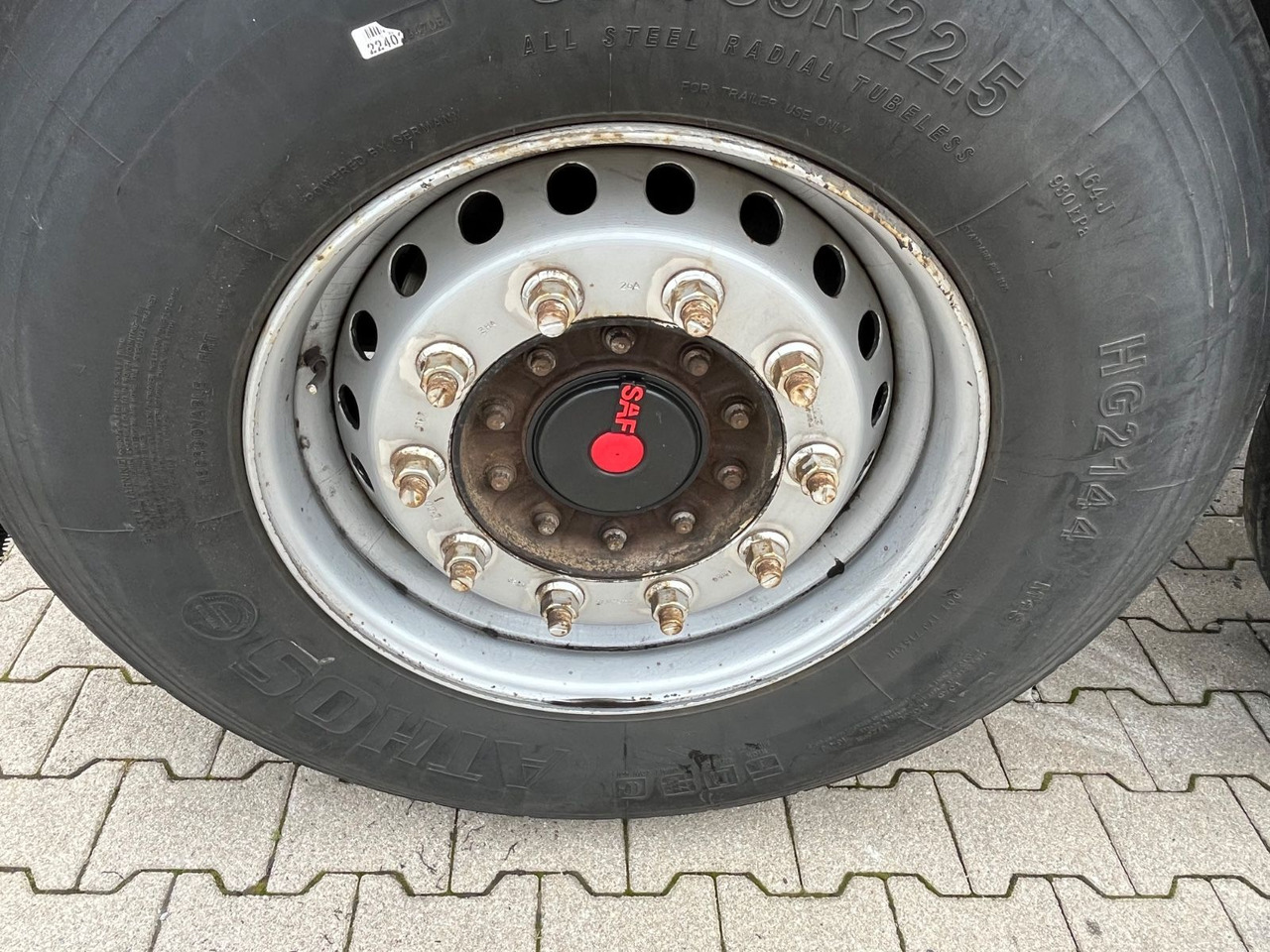 集装箱运输车/ 可拆卸车身的半拖车 Fliegl Tank Container Chassis 20ft ADR：图11