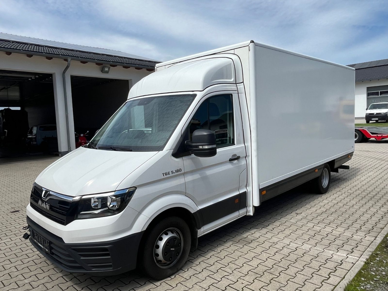 MAN TGE 5.180 RKB Koffer Turboladerschaden - 厢式货车:图1 MAN TGE 5.180 RKB Koffer Turboladerschaden - 厢式货车:图1