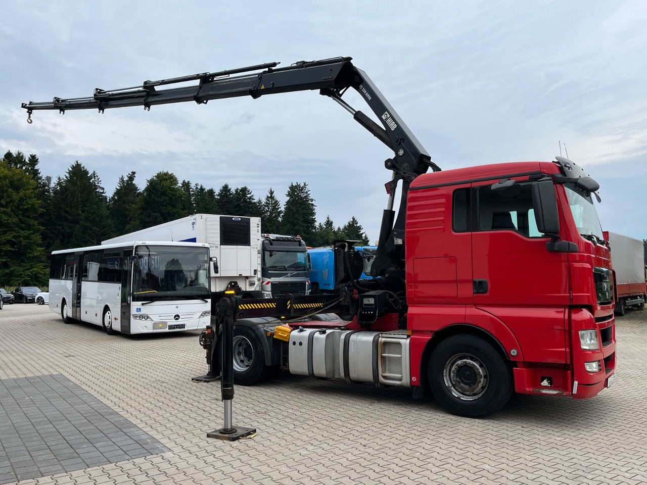MAN TGX 18.400 mit Kran HIAB 288E P-5 HIPRO - 牵引车:图3 MAN TGX 18.400 mit Kran HIAB 288E P-5 HIPRO - 牵引车:图3