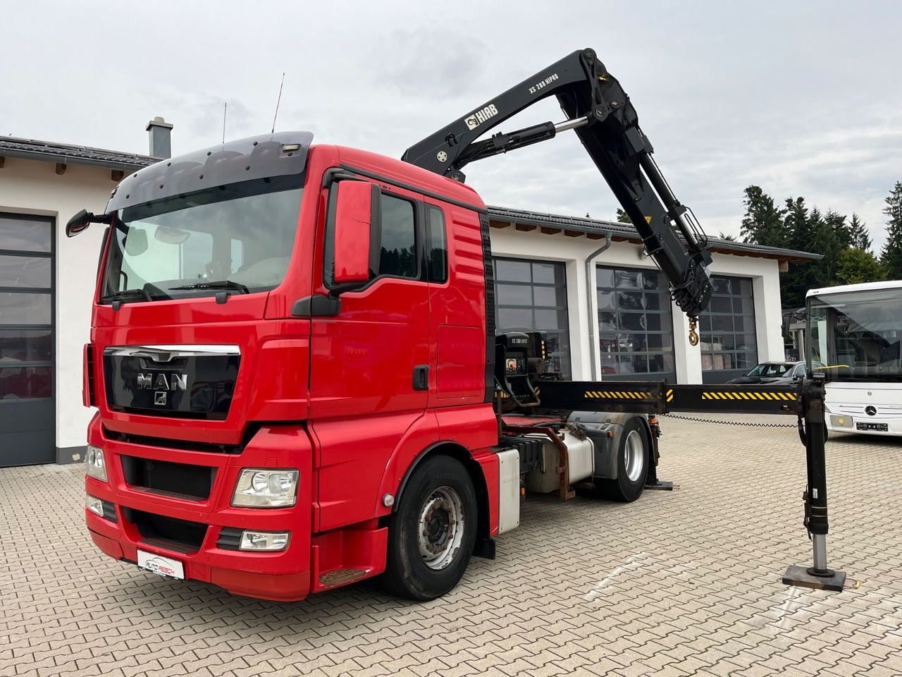 MAN TGX 18.400 mit Kran HIAB 288E P-5 HIPRO - 牵引车:图4 MAN TGX 18.400 mit Kran HIAB 288E P-5 HIPRO - 牵引车:图4