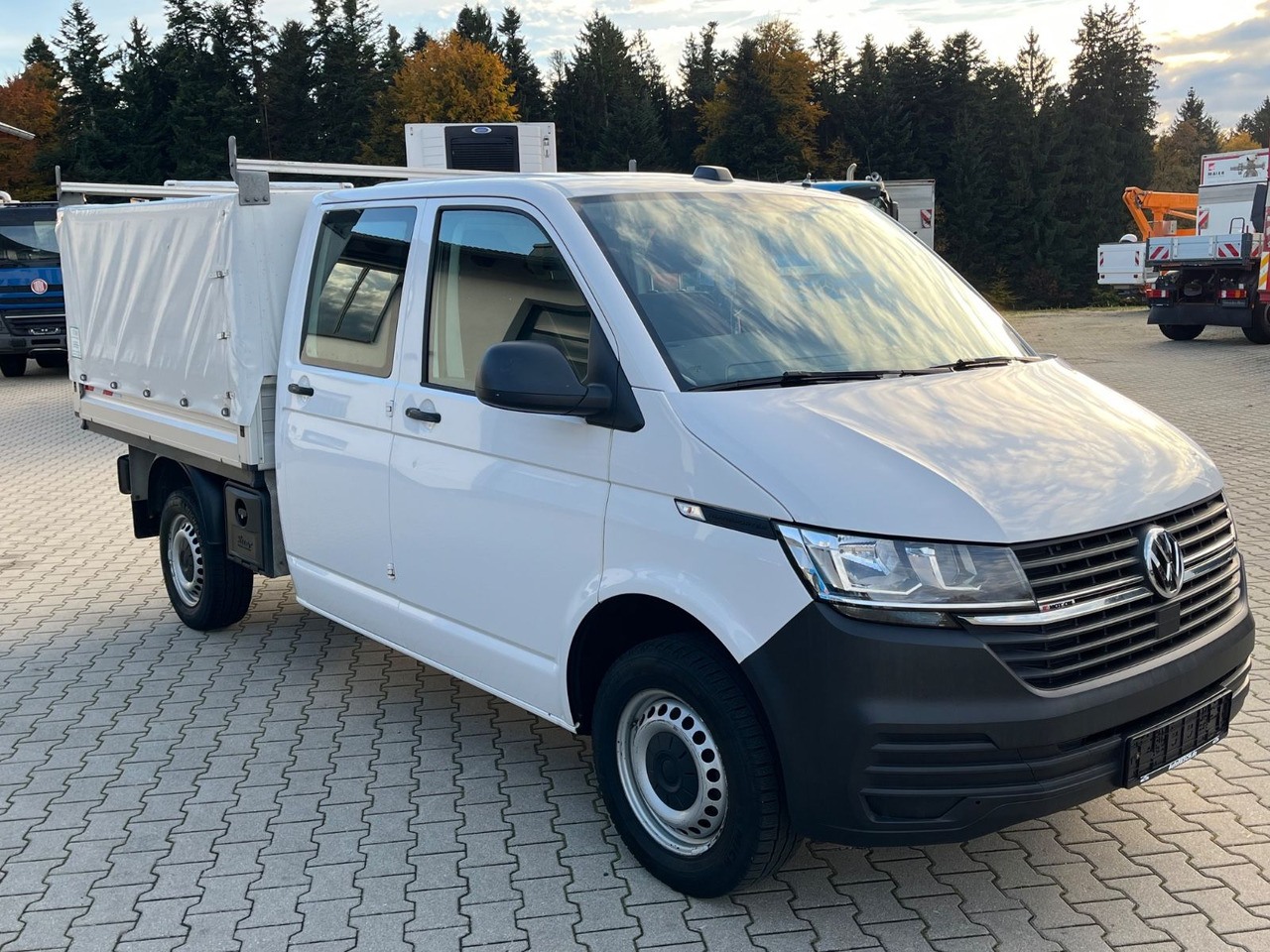 Volkswagen T6.1 DOKA Pritsche 4x4 Sperre Standheizung - 侧帘货车, 康比货车:图3 Volkswagen T6.1 DOKA Pritsche 4x4 Sperre Standheizung - 侧帘货车, 康比货车:图3