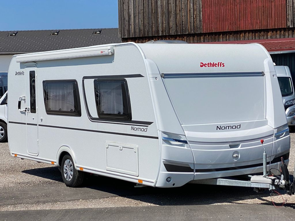 Dethleffs Nomad 520 ELT, Heckbad, SAT, Mover, Markise, ec - 旅行拖车:图1 Dethleffs Nomad 520 ELT, Heckbad, SAT, Mover, Markise, ec - 旅行拖车:图1