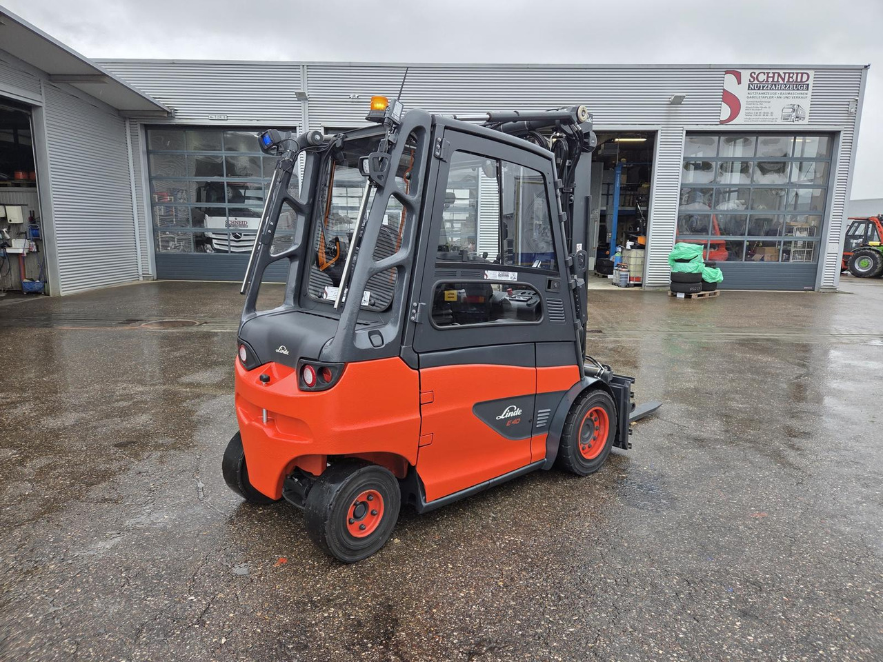 LINDE E40-600 Triplex Elektro Klammergabel - 电动叉车:图3 LINDE E40-600 Triplex Elektro Klammergabel - 电动叉车:图3