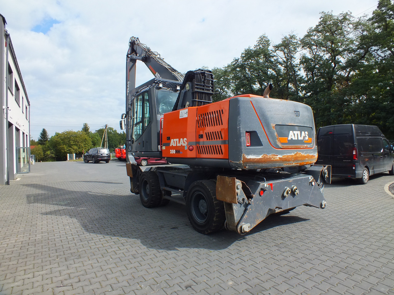 ATLAS 250MH - 垃圾/ 工业叉装车 适用于 挖掘机:图5 ATLAS 250MH - 垃圾/ 工业叉装车 适用于 挖掘机:图5