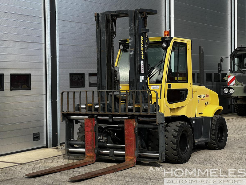 Hyster H8.0FT9 - 柴油叉车:图2 Hyster H8.0FT9 - 柴油叉车:图2