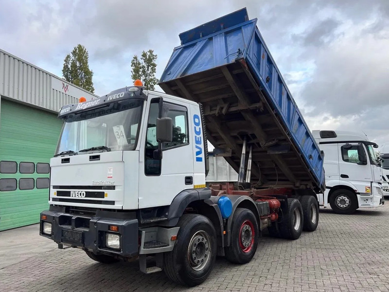 Iveco Eurotrakker 340E37 8x4, Manual injection, STEEL DUMPER, FULL SPRING - 翻斗车:图1 Iveco Eurotrakker 340E37 8x4, Manual injection, STEEL DUMPER, FULL SPRING - 翻斗车:图1