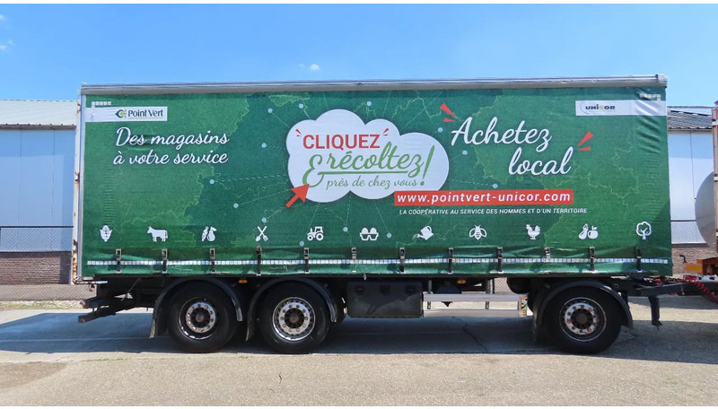 Lecitrailer 27000 kg! Liftaxel, 3 axel BPW, Edscha - 侧帘拖车:图1 Lecitrailer 27000 kg! Liftaxel, 3 axel BPW, Edscha - 侧帘拖车:图1