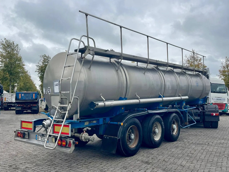 Magyar FOODS / WATER 28000 L, INOX, 1 COMP, spring susp, very good state! - 液罐半拖车:图2 Magyar FOODS / WATER 28000 L, INOX, 1 COMP, spring susp, very good state! - 液罐半拖车:图2