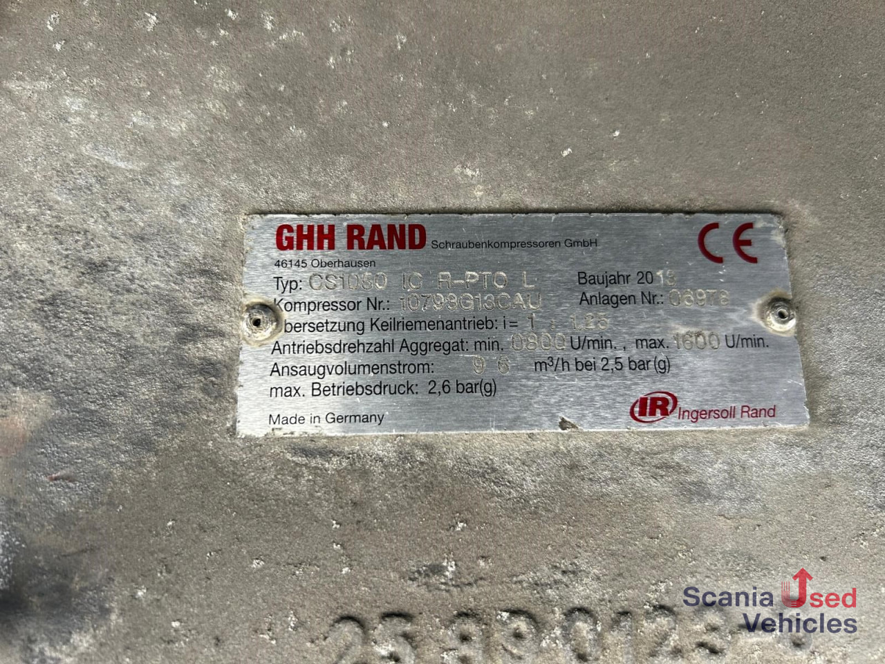 SCANIA R 500 A4x2NB Highline GHH Kompressor + Spitzer 租赁 SCANIA R 500 A4x2NB Highline GHH Kompressor + Spitzer：图9