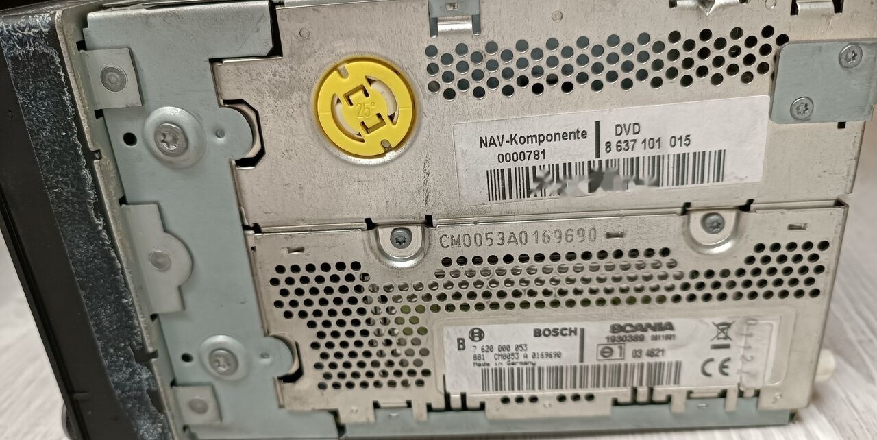 Bosch SCANIA SAT NAV, DVD/CD PLAYER Scania - 导航系统 适用于 卡车:图4 Bosch SCANIA SAT NAV, DVD/CD PLAYER Scania - 导航系统 适用于 卡车:图4