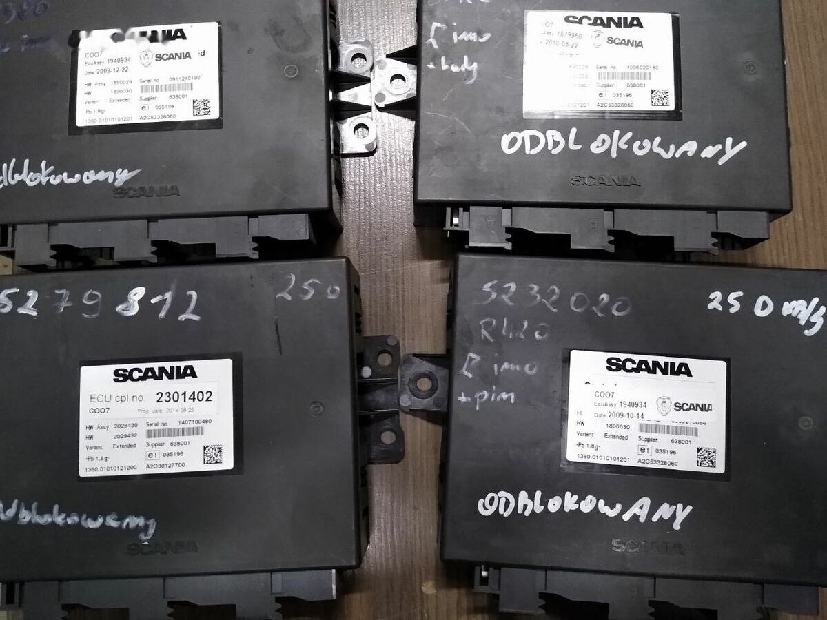 Scania ECU COO7 ENGINE   Scania - ECU 适用于 卡车:图2 Scania ECU COO7 ENGINE   Scania - ECU 适用于 卡车:图2