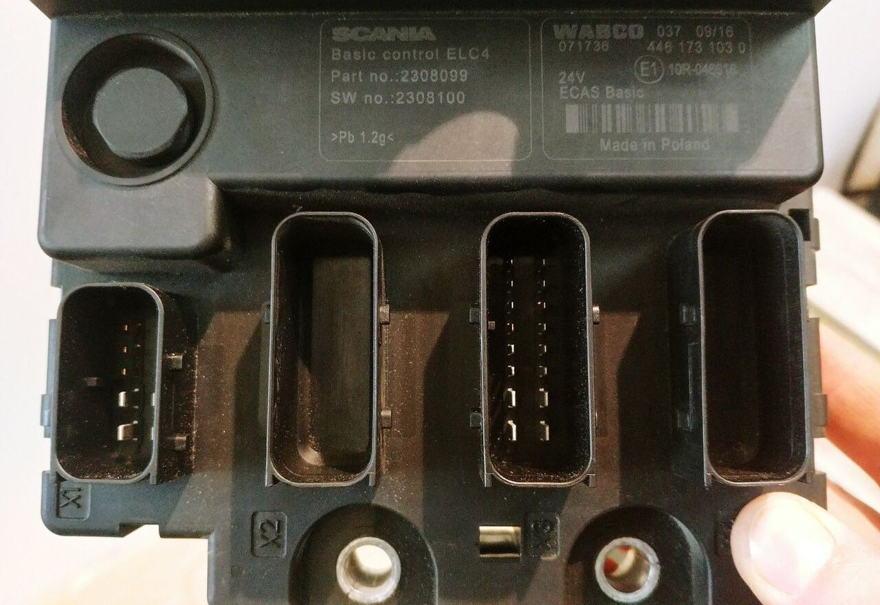 WABCO ELC4 ECAS BASIC Scania - ECU 适用于 卡车:图3 WABCO ELC4 ECAS BASIC Scania - ECU 适用于 卡车:图3