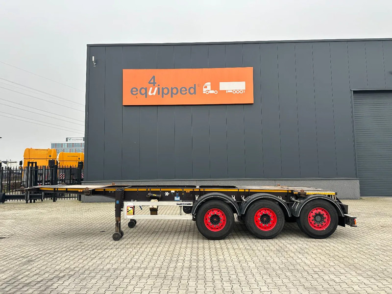 Burg 20FT ADR (EX/II, EX/III, FL, AT) Chassis, Empty weight : 3.690kg, SAF INTRADISC, 2x Liftaxle, NL-chassis - 集装箱运输车/ 可拆卸车身的半拖车:图2 Burg 20FT ADR (EX/II, EX/III, FL, AT) Chassis, Empty weight : 3.690kg, SAF INTRADISC, 2x Liftaxle, NL-chassis - 集装箱运输车/ 可拆卸车身的半拖车:图2