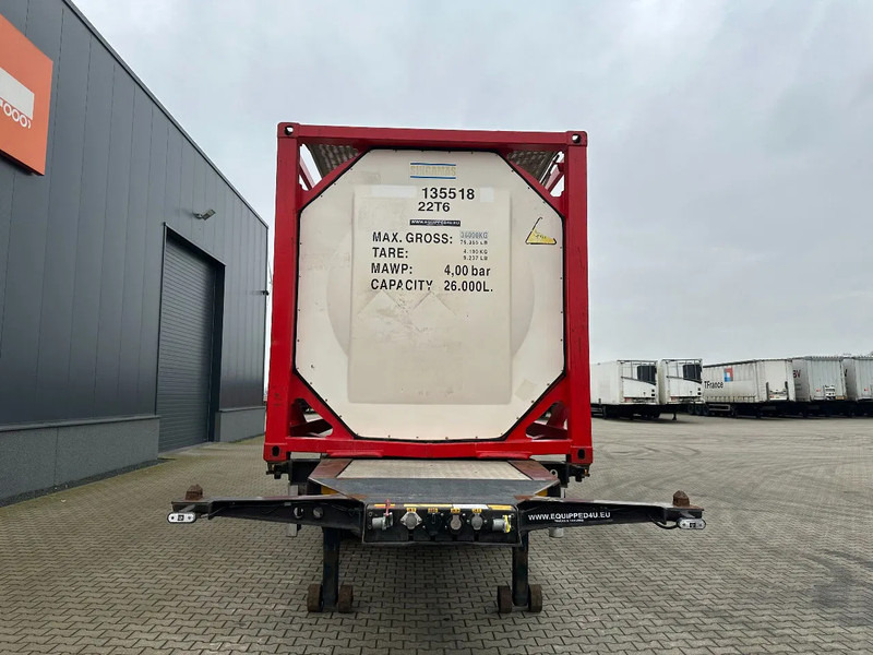 Burg 20FT ADR (EX/II, EX/III, FL, AT) Chassis + Tankcontainer 26.000L /3 baffels - 液罐半拖车:图5 Burg 20FT ADR (EX/II, EX/III, FL, AT) Chassis + Tankcontainer 26.000L /3 baffels - 液罐半拖车:图5