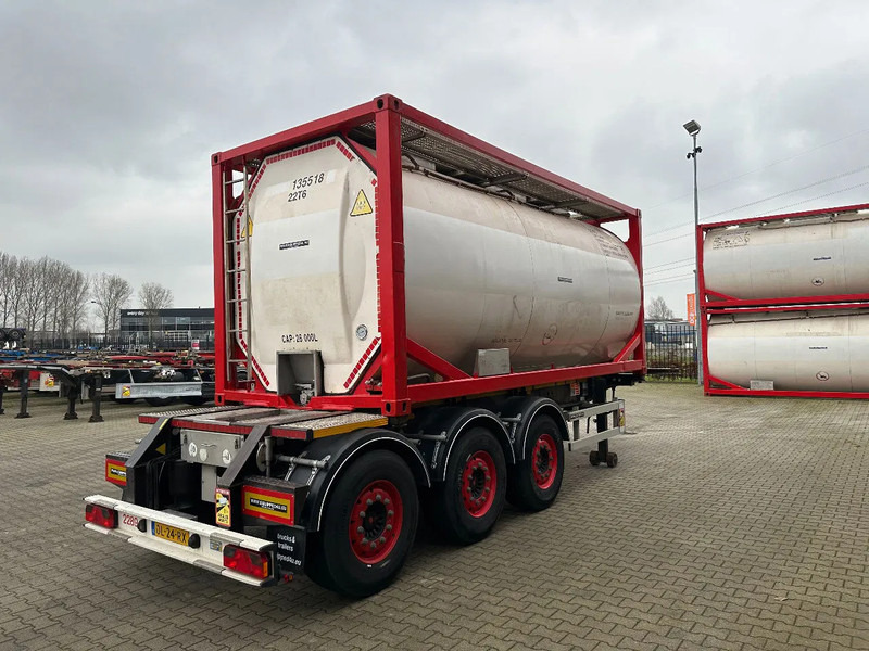 Burg 20FT ADR (EX/II, EX/III, FL, AT) Chassis + Tankcontainer 26.000L /3 baffels - 液罐半拖车:图4 Burg 20FT ADR (EX/II, EX/III, FL, AT) Chassis + Tankcontainer 26.000L /3 baffels - 液罐半拖车:图4