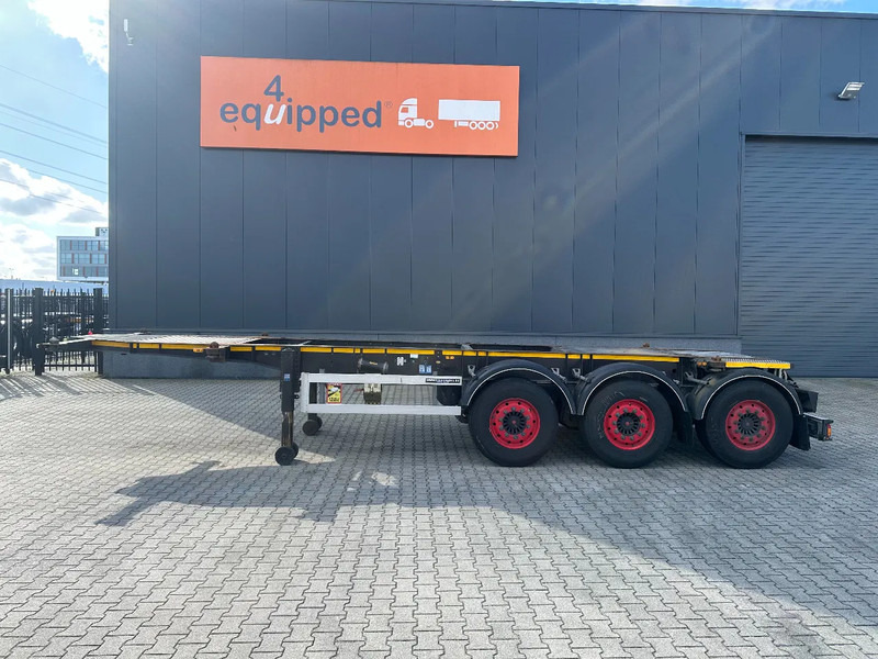 Burg 20FT ADR (EX/II, EX/III, FL, AT), Leergewicht : 3.690kg, SAF INTRADISC, 2x Liftachse, NL-Chassis - 集装箱运输车/ 可拆卸车身的半拖车:图2 Burg 20FT ADR (EX/II, EX/III, FL, AT), Leergewicht : 3.690kg, SAF INTRADISC, 2x Liftachse, NL-Chassis - 集装箱运输车/ 可拆卸车身的半拖车:图2