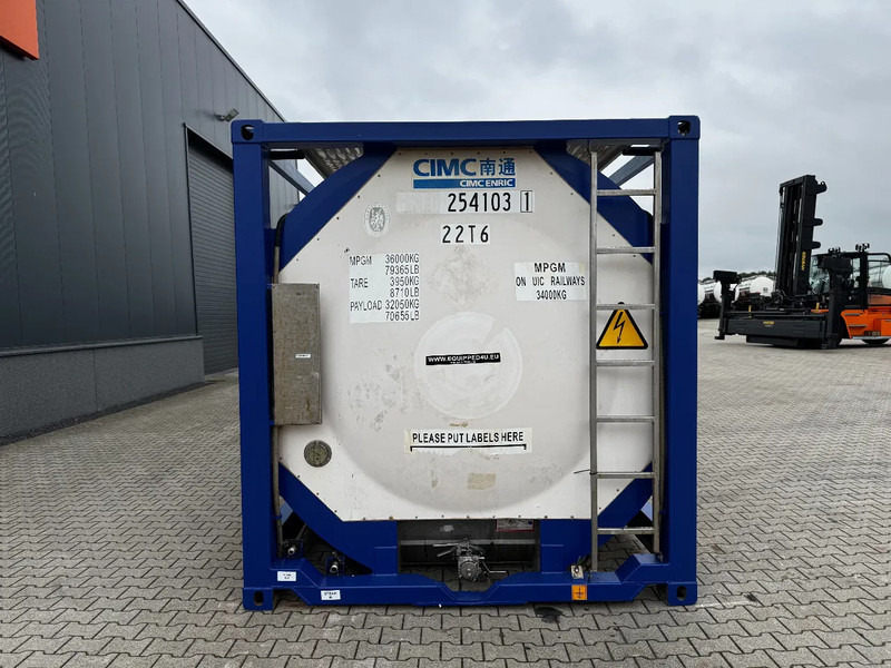 CIMC 20FT ISO, 25.050L / 1-COMP / 3 BAFFELS / T11 / 4 manholes / ADR valid until 04/2027 - 储罐:图5 CIMC 20FT ISO, 25.050L / 1-COMP / 3 BAFFELS / T11 / 4 manholes / ADR valid until 04/2027 - 储罐:图5