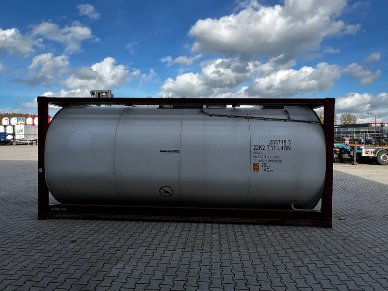 CIMC UNUSED, BOTH FOOD STUFF/CHEMICAL USE, 20FT ISO, 25.000L, L4BN, UN Portable, T11, test: 12-2026 - 储罐:图4 CIMC UNUSED, BOTH FOOD STUFF/CHEMICAL USE, 20FT ISO, 25.000L, L4BN, UN Portable, T11, test: 12-2026 - 储罐:图4