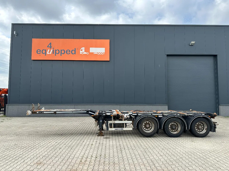 D-Tec FLEXITRAILER, 45FT HC MULTI, SAF + drum, liftaxle, NL-chassis - 集装箱运输车/ 可拆卸车身的半拖车:图4 D-Tec FLEXITRAILER, 45FT HC MULTI, SAF + drum, liftaxle, NL-chassis - 集装箱运输车/ 可拆卸车身的半拖车:图4