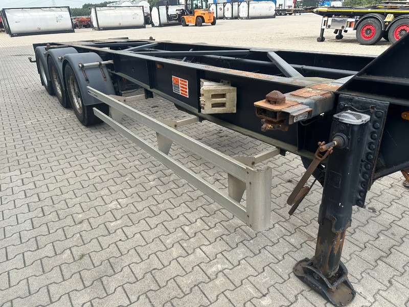 集装箱运输车/ 可拆卸车身的半拖车 Diversen 20FT GOOSENECK ADR CHASSIS, BPW + DISC, ADR (FL, AT, OX), 4x available：图14