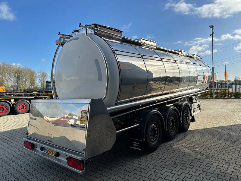 Feldbinder LEBENSMITTEL / LEVENSMIDDELEN FOOD / 33.500L / 3-COMP / PUMPE / INOX / NL-trailer / APK: 10-2026 - 液罐半拖车:图3 Feldbinder LEBENSMITTEL / LEVENSMIDDELEN FOOD / 33.500L / 3-COMP / PUMPE / INOX / NL-trailer / APK: 10-2026 - 液罐半拖车:图3