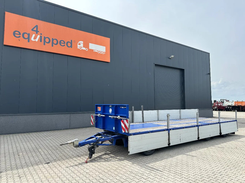 Floor zeer mooie AXD.330 3-assige aanhanger met alu zijborden, rongpotten, liftas, geschoopeerd, NL-aanhanger - 栏板式/ 平板拖车:图2 Floor zeer mooie AXD.330 3-assige aanhanger met alu zijborden, rongpotten, liftas, geschoopeerd, NL-aanhanger - 栏板式/ 平板拖车:图2
