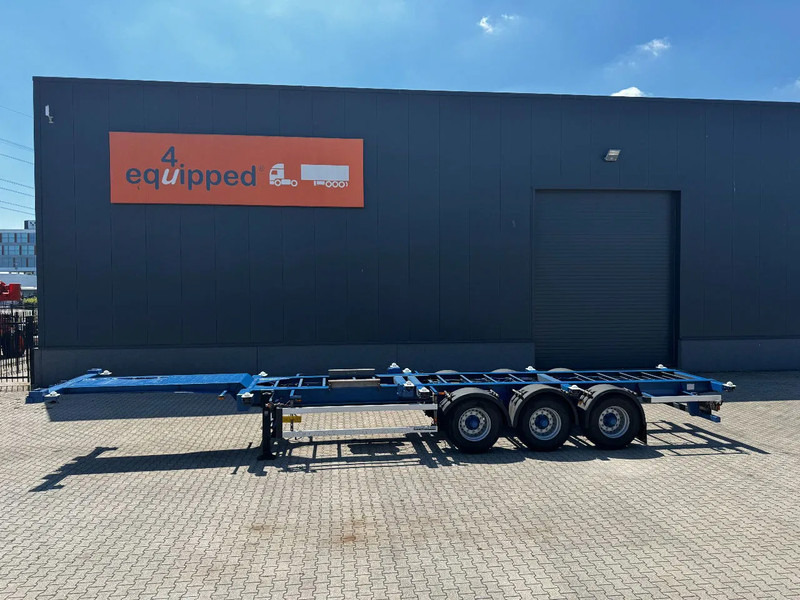 Groenewegen 40FT HC-chassis, BPW+Drum, liftaxle, NL-Chassis - 集装箱运输车/ 可拆卸车身的半拖车:图2 Groenewegen 40FT HC-chassis, BPW+Drum, liftaxle, NL-Chassis - 集装箱运输车/ 可拆卸车身的半拖车:图2