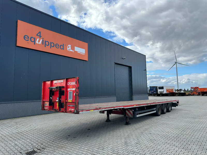 KEL-BERG HEAVY-DUTY MEGA FLATBED, 1x 40FT / 2x 20FT HECKBÜNDIG, SAF + DISC, MOT: 09/2025, NL trailer - 集装箱运输车/ 可拆卸车身的半拖车:图1 KEL-BERG HEAVY-DUTY MEGA FLATBED, 1x 40FT / 2x 20FT HECKBÜNDIG, SAF + DISC, MOT: 09/2025, NL trailer - 集装箱运输车/ 可拆卸车身的半拖车:图1