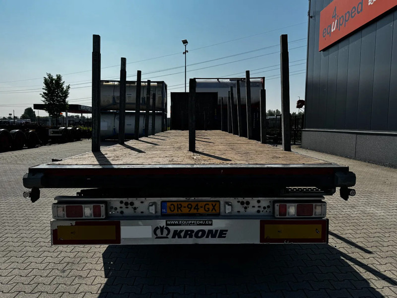 Krone originele platte oplegger met rongpotten + rongen, liftas, schijfremmen, NL-oplegger - 栏板式/ 平板半拖车:图3 Krone originele platte oplegger met rongpotten + rongen, liftas, schijfremmen, NL-oplegger - 栏板式/ 平板半拖车:图3