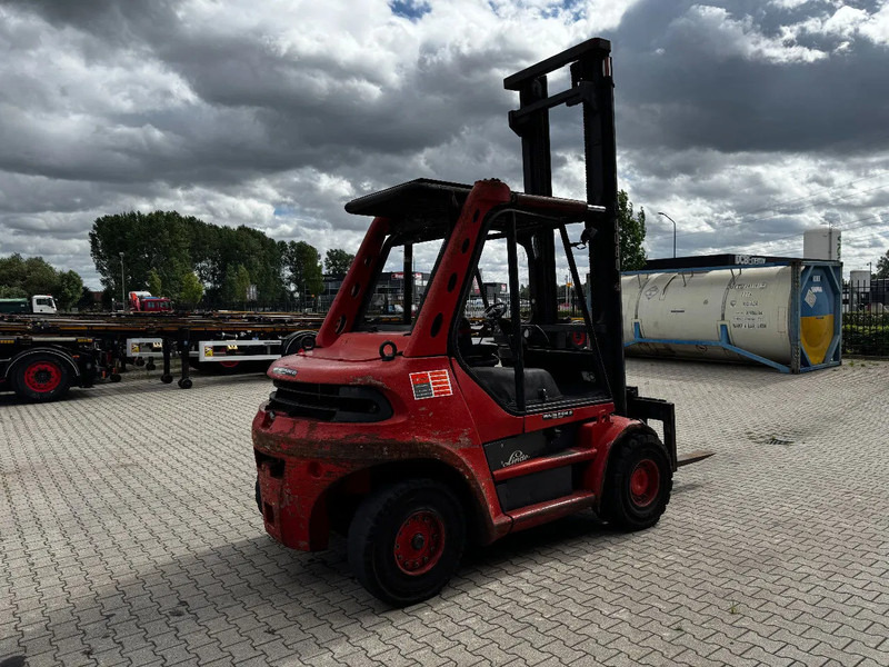 Linde H80D FORKLIFT, 8000KG, duplex, 6 cil. Deutz diesel, 14.934hrs, - 柴油叉车:图4 Linde H80D FORKLIFT, 8000KG, duplex, 6 cil. Deutz diesel, 14.934hrs, - 柴油叉车:图4