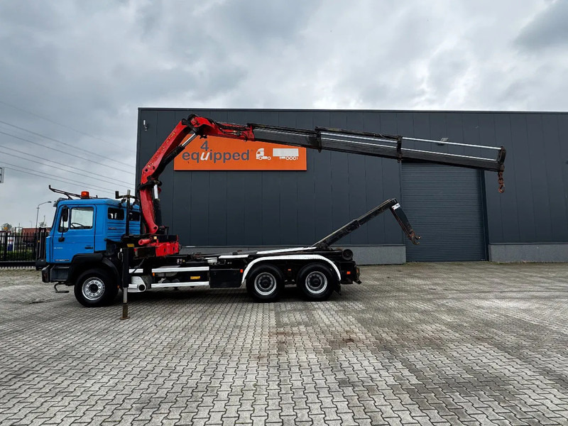 MAN FE 410A, 6x4, EURO 2, Palfinger PK17000 Crane + VDL HOOK, full spring, manual gearbox, MOT 9/2025 - 吊钩升降车, 起重车:图3 MAN FE 410A, 6x4, EURO 2, Palfinger PK17000 Crane + VDL HOOK, full spring, manual gearbox, MOT 9/2025 - 吊钩升降车, 起重车:图3