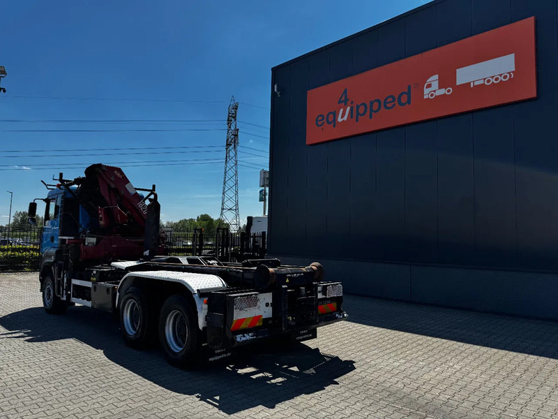 MAN TGA 33.430 6x6, HMF 1823 (B3) Crane + VDL HOOK, full spring, manual gearbox - 吊钩升降车, 起重车:图4 MAN TGA 33.430 6x6, HMF 1823 (B3) Crane + VDL HOOK, full spring, manual gearbox - 吊钩升降车, 起重车:图4