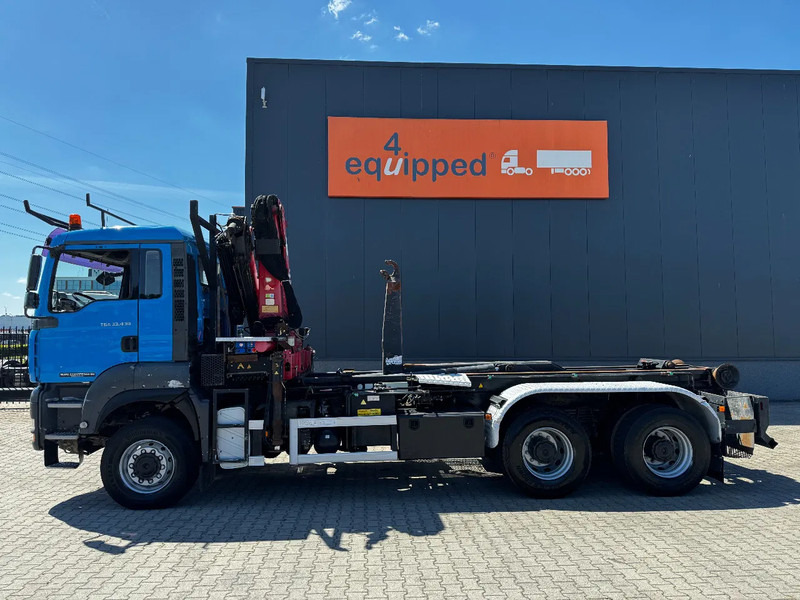 MAN TGA 33.430 6x6, HMF 1823 (B3) Crane + VDL HOOK, full spring, manual gearbox - 吊钩升降车, 起重车:图2 MAN TGA 33.430 6x6, HMF 1823 (B3) Crane + VDL HOOK, full spring, manual gearbox - 吊钩升降车, 起重车:图2
