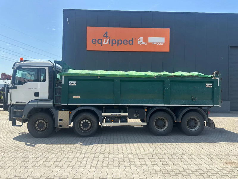 MAN TGS 35.440 AJK HARDOX KIPPER (16.5m3), 8x4, MANUAL, EURO-5, TWIN-STEER, BIG AXLES - 翻斗车:图4 MAN TGS 35.440 AJK HARDOX KIPPER (16.5m3), 8x4, MANUAL, EURO-5, TWIN-STEER, BIG AXLES - 翻斗车:图4