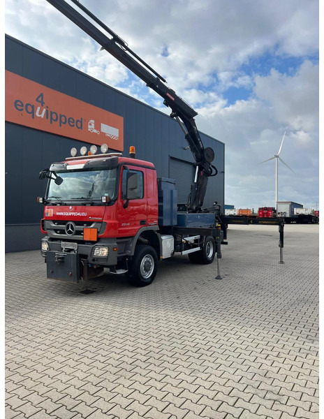 Mercedes-Benz Actros 2046 4x4 / FULL SPRING / HIAB 288 EP 5 HIPRO Crane / EURO-5 - 起重车:图2 Mercedes-Benz Actros 2046 4x4 / FULL SPRING / HIAB 288 EP 5 HIPRO Crane / EURO-5 - 起重车:图2